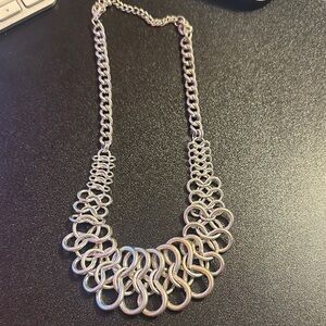 Elegant Silver Chain Necklace